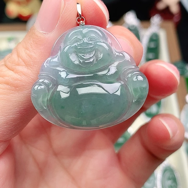 颈饰未镶嵌翡翠吊坠