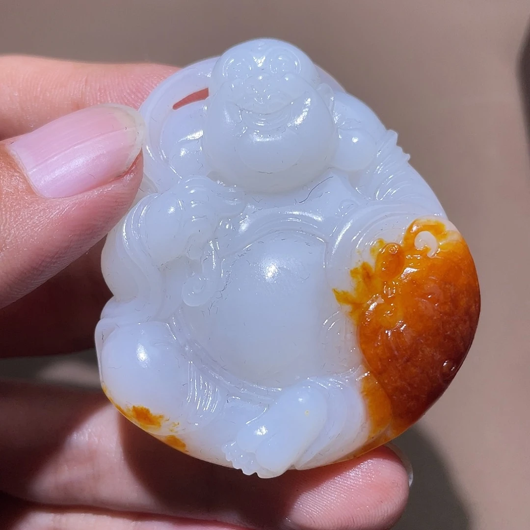 和田玉颈饰未镶嵌Y