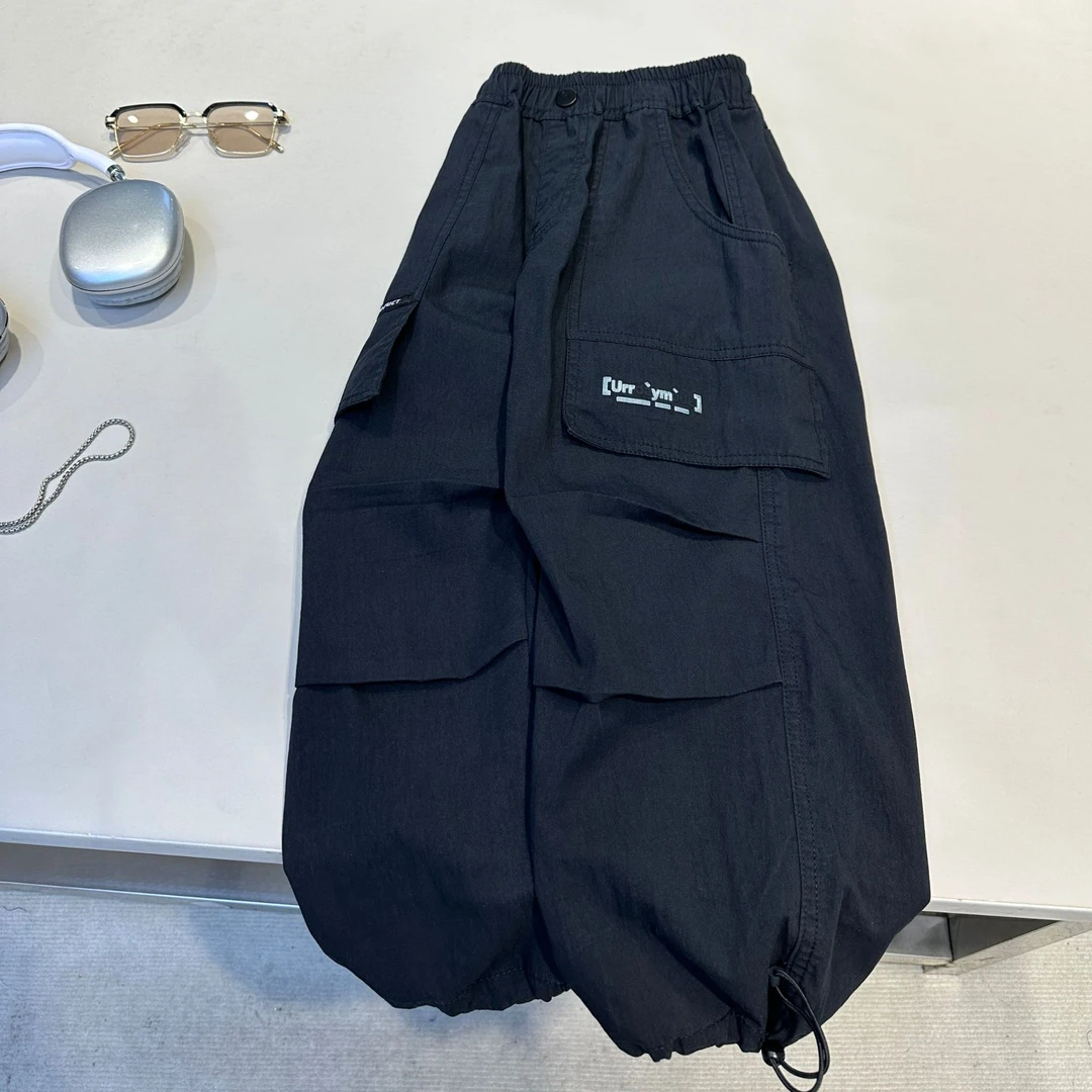 儿童春装韩范休闲裤中大童男童帅气百搭长裤 25068