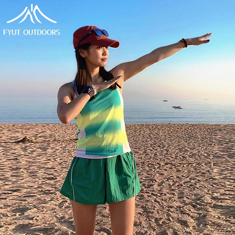 FYUT户外速干背心轻薄透气上衣2025新款男女排汗徒步跑步运动背心