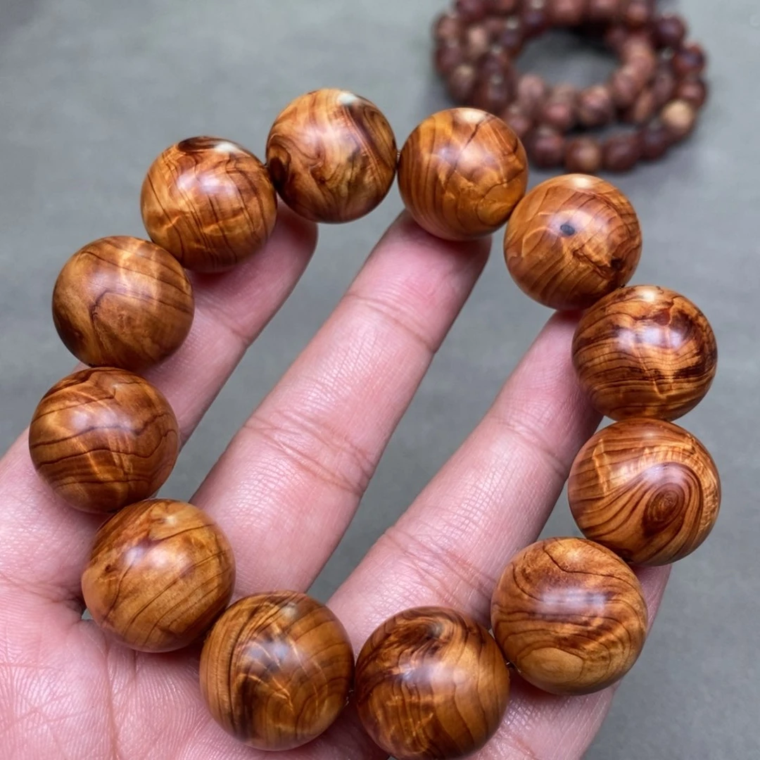 柏木（崖柏）手串/手链2.0龙胆黑油