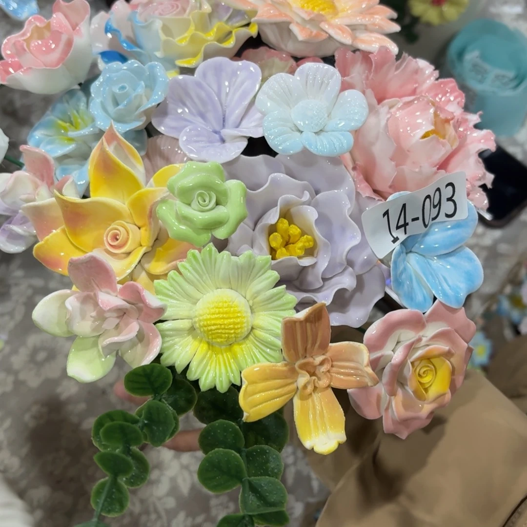 陶瓷花，20元发货，退款拉黑1493