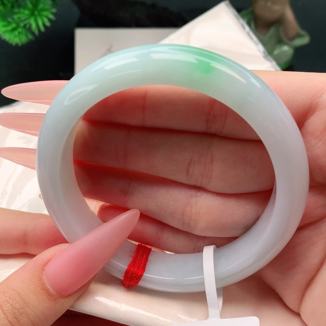 未镶嵌手镯翡翠正圈58