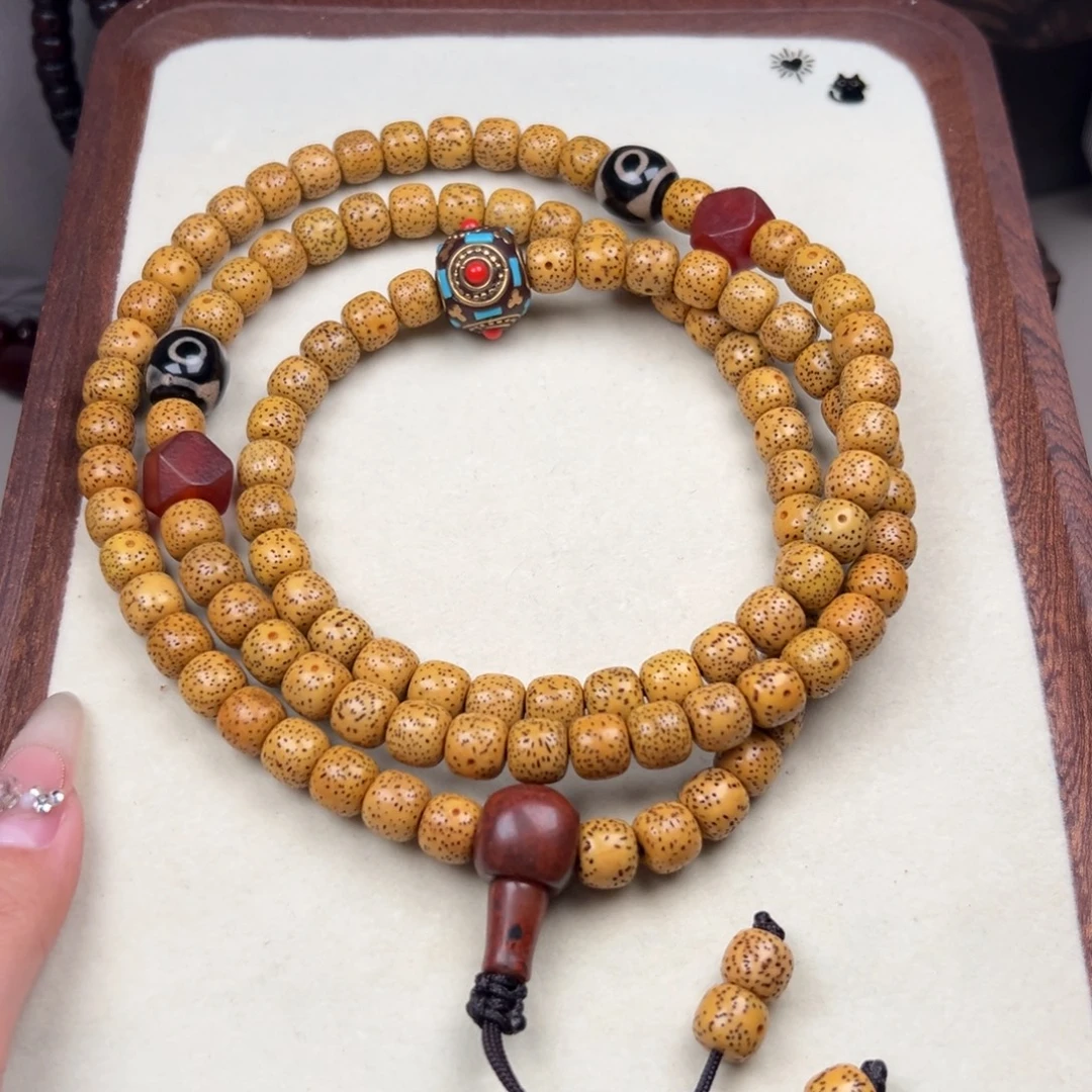 李***三吊坠星月菩提星月