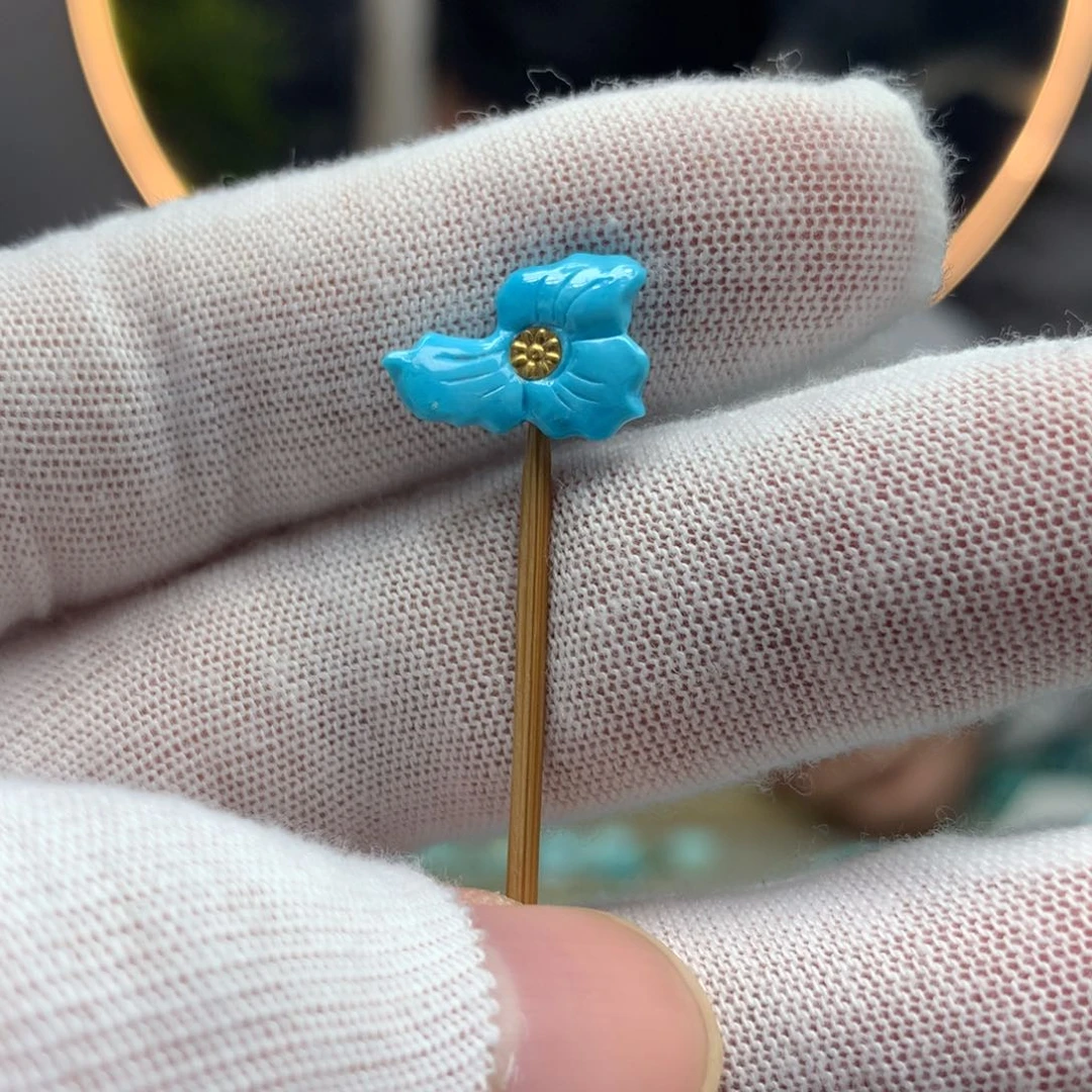 绿松石挂件未镶嵌