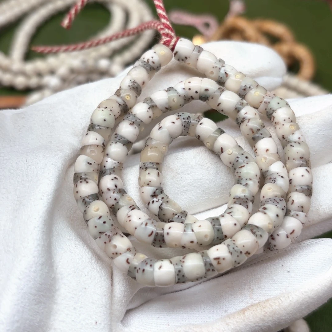 星月菩提吊坠6厚切大肠银标