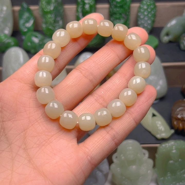 和田玉手链未镶嵌