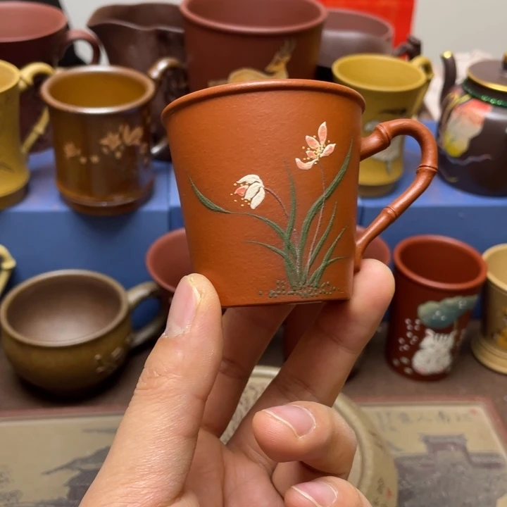 紫砂茶杯紫砂主人杯