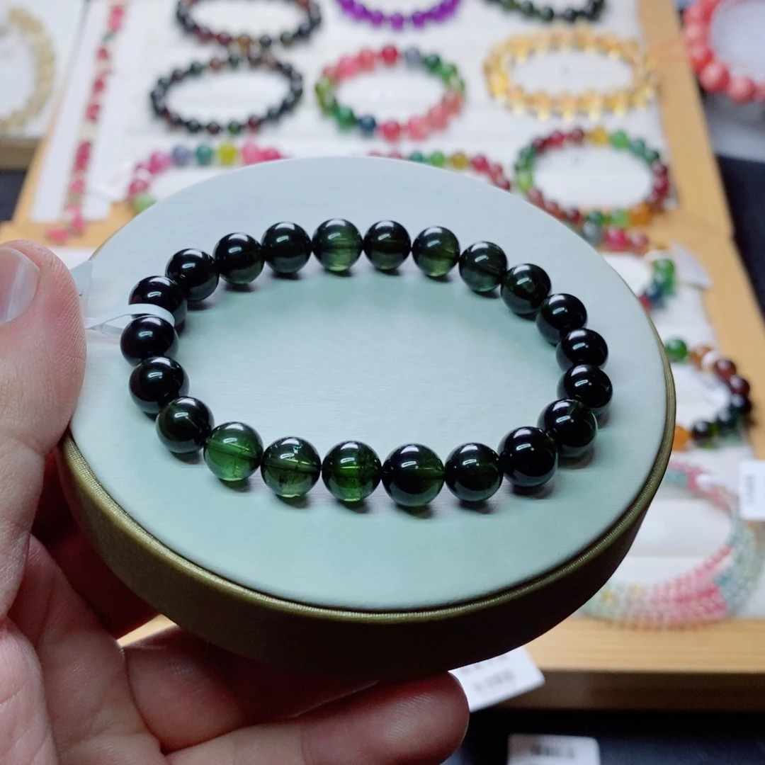 碧玺碧玺手链未镶嵌