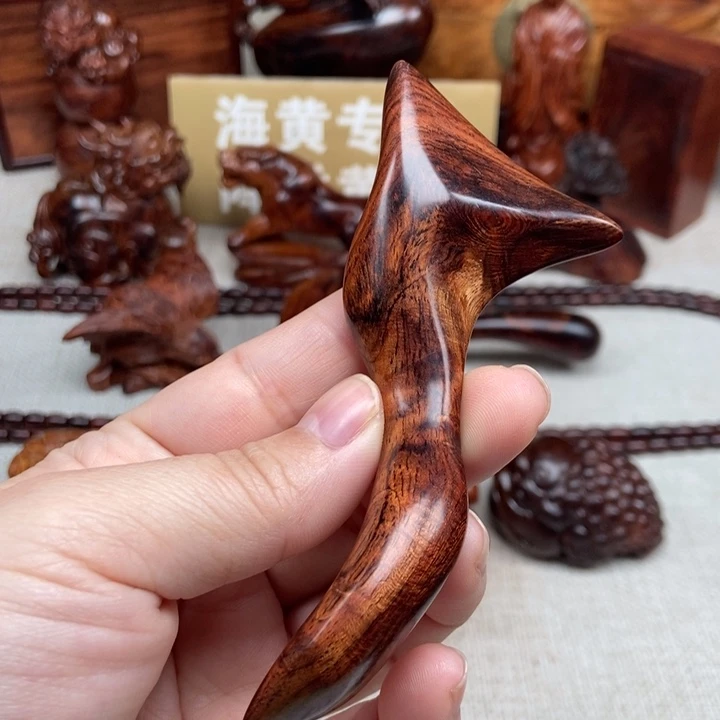 花梨木类端景台17克随形