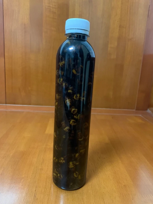 自己抓的唬头蜂山里的100只8+1