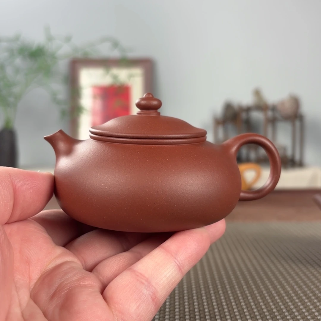 茶壶紫砂黄龙山原矿紫砂壶150