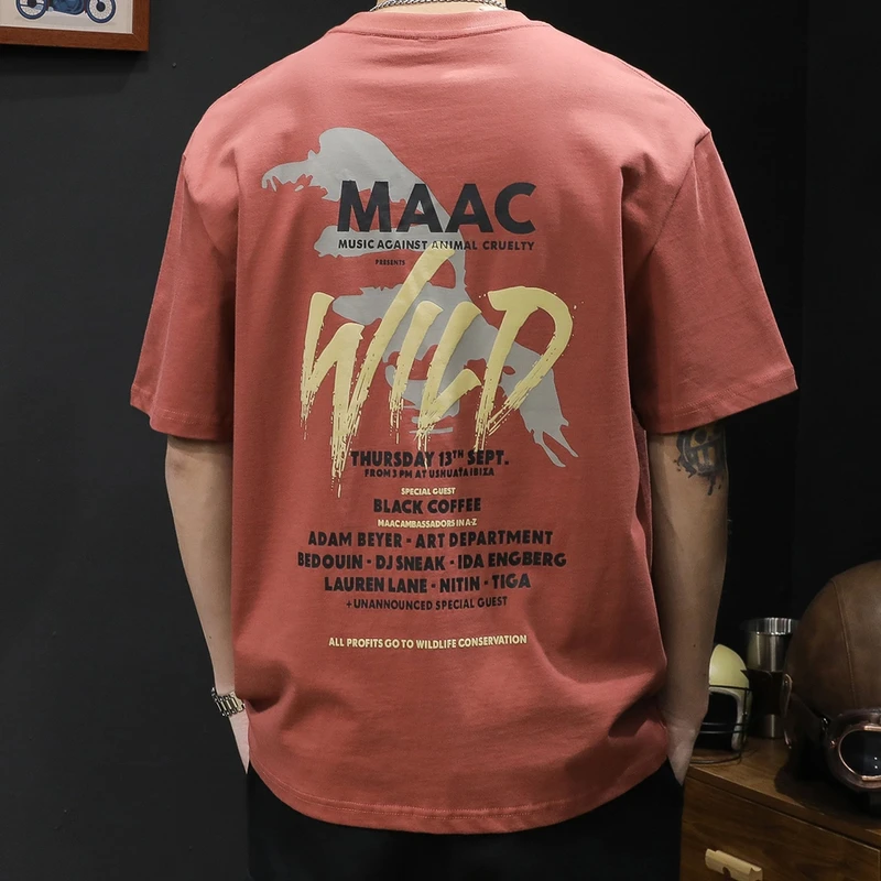 Cebrodz短袖t恤男士宽松薄款男装夏季2025新款纯棉体恤休闲百搭