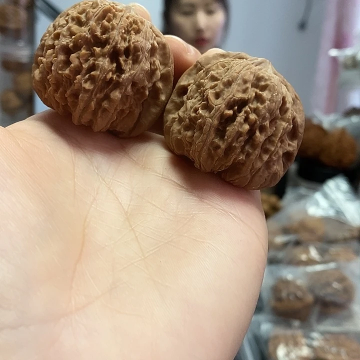 把件文玩核桃39/40小众137红皮