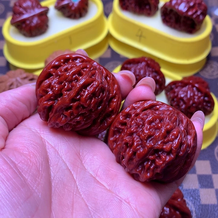 文玩核桃把件四座楼44