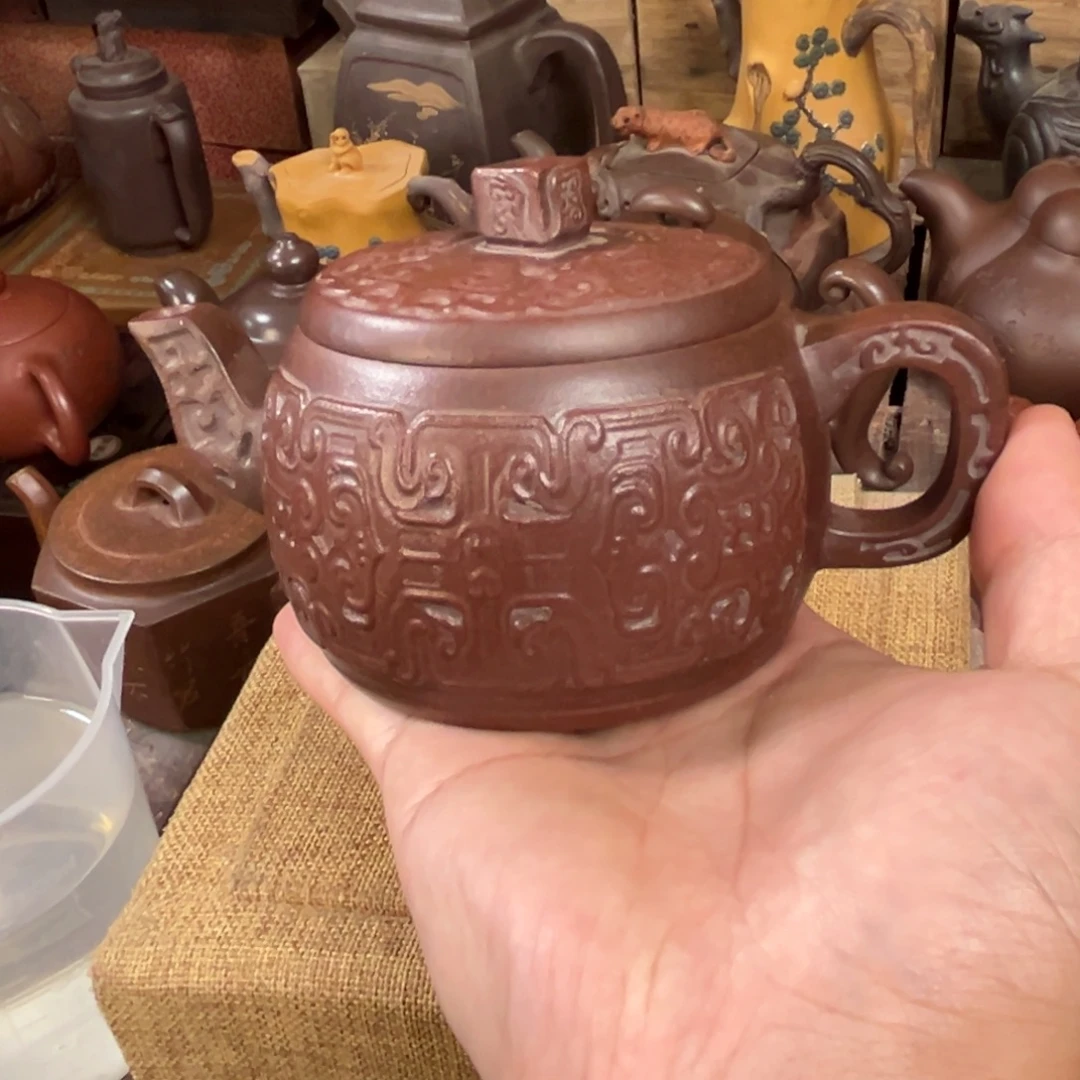 茶壶紫砂原矿紫砂壶