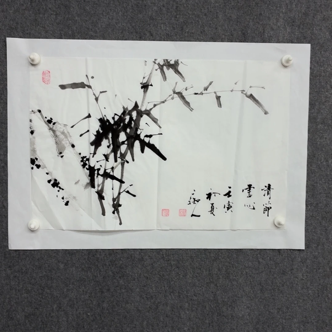 国画宣纸马杰老师作品