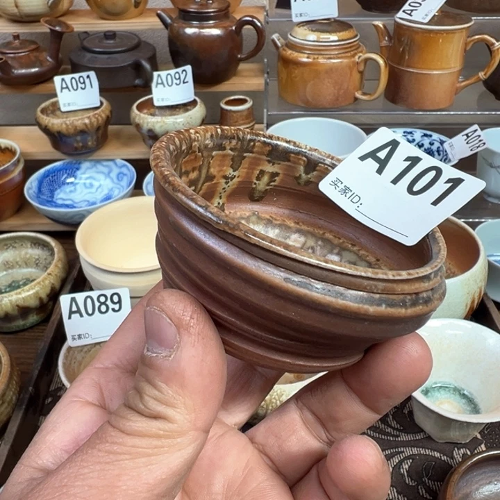 摆件101景德镇手工柴烧茶器