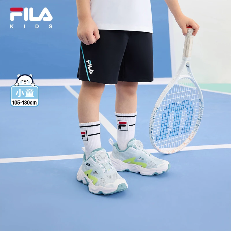 【斐乐儿童】2025夏季新款小童运动时尚百搭针织五分裤K11B523602