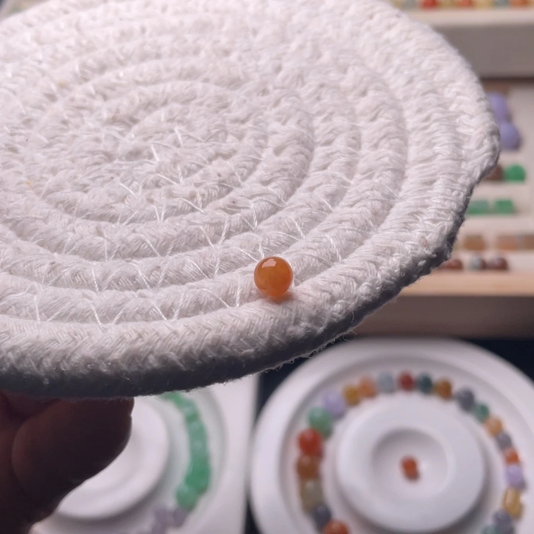 未镶嵌手链翡翠卡5,6西柚色