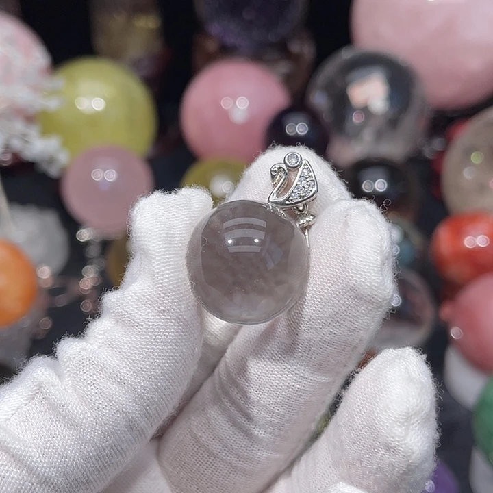 招***欢水晶珠宝半成品未镶嵌2.0