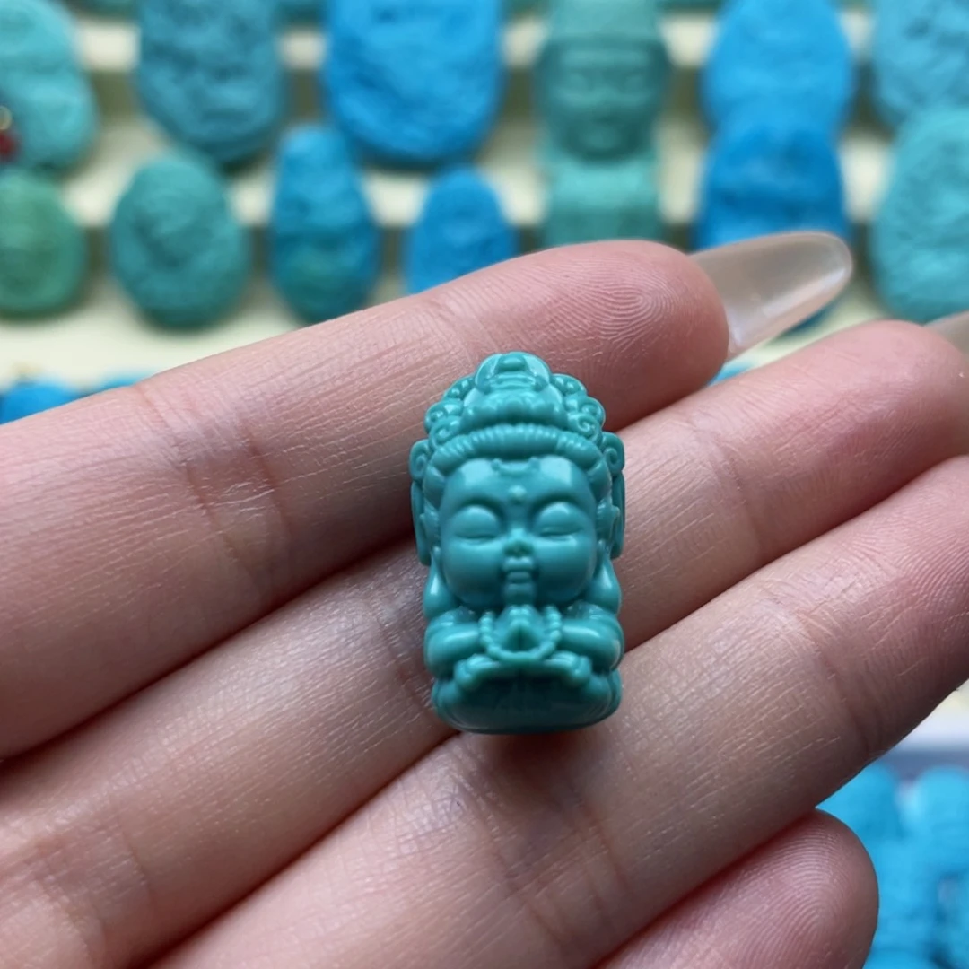 绿松石雕刻未镶嵌