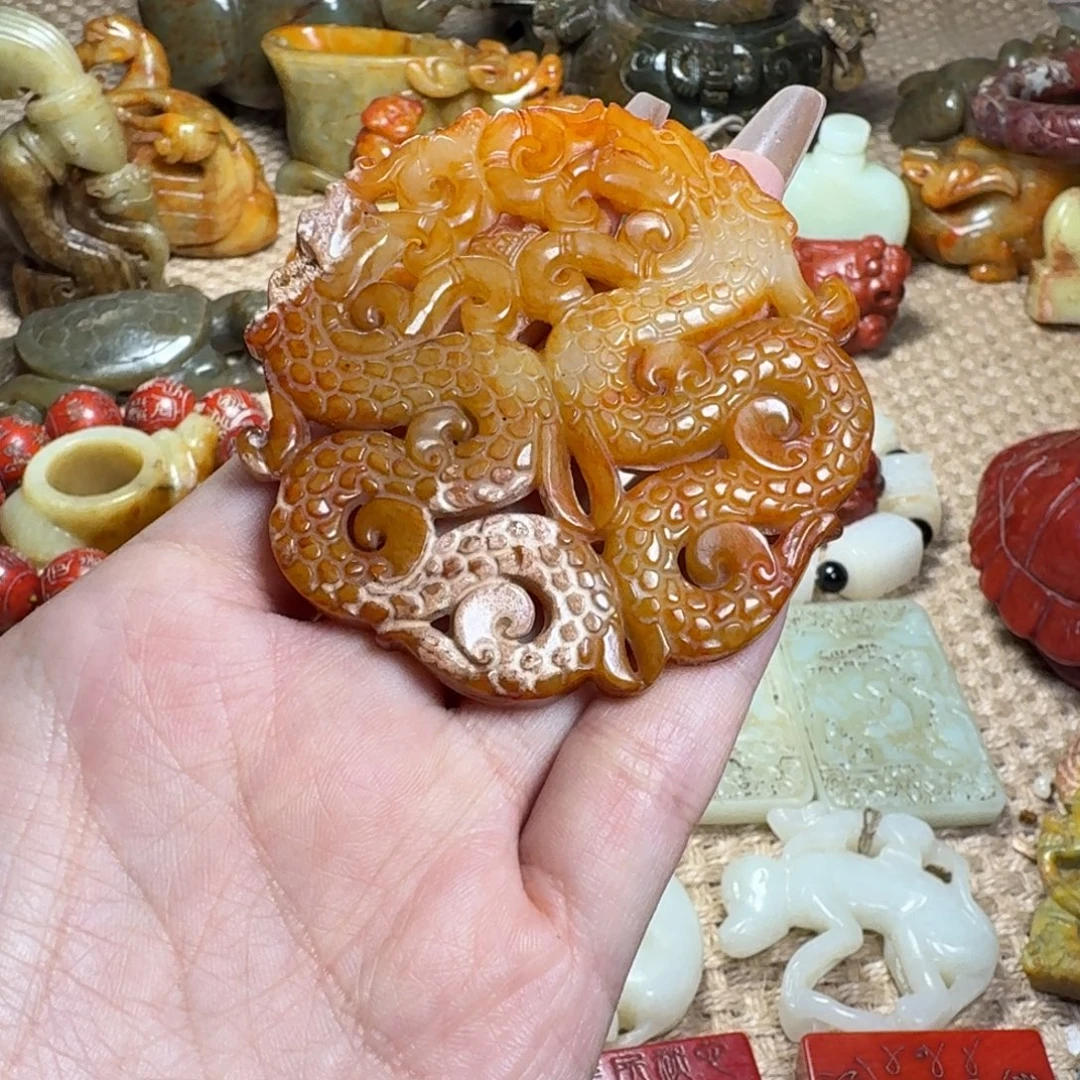 白玉菩提吊坠挂件