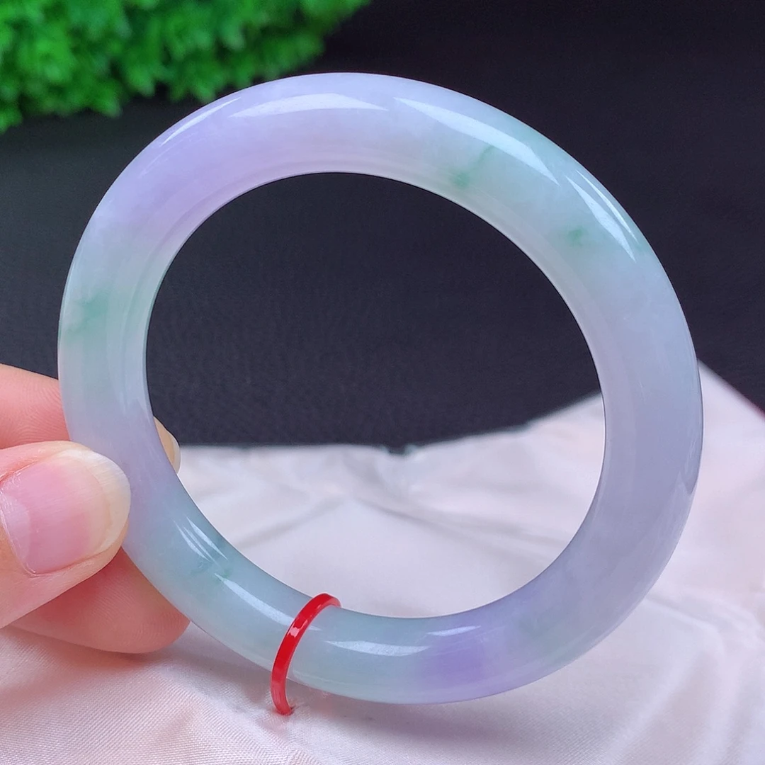 翡翠未镶嵌手镯56圈431206