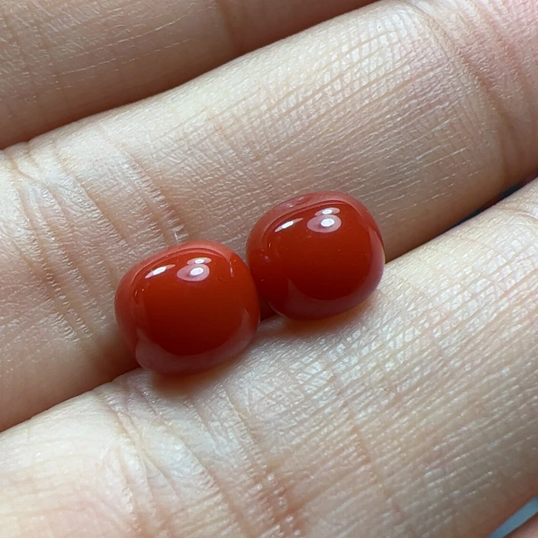 南红玛瑙珠子未镶嵌