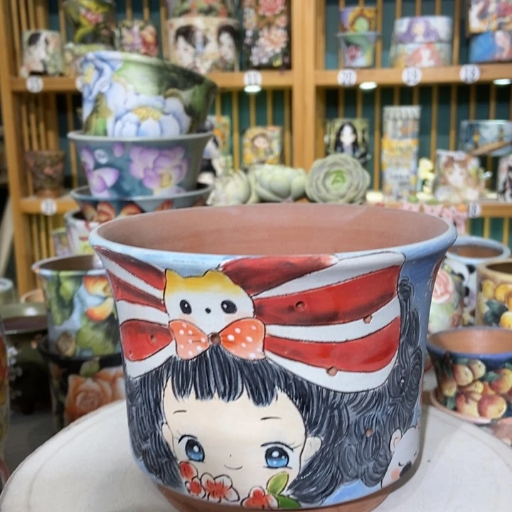 红陶景德镇艺术手绘作品展览