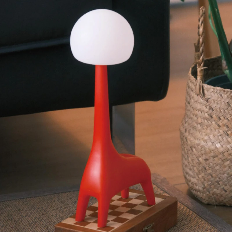 小夜灯小鹿叽卧室床头灯充电台灯可爱ins少女创意礼物