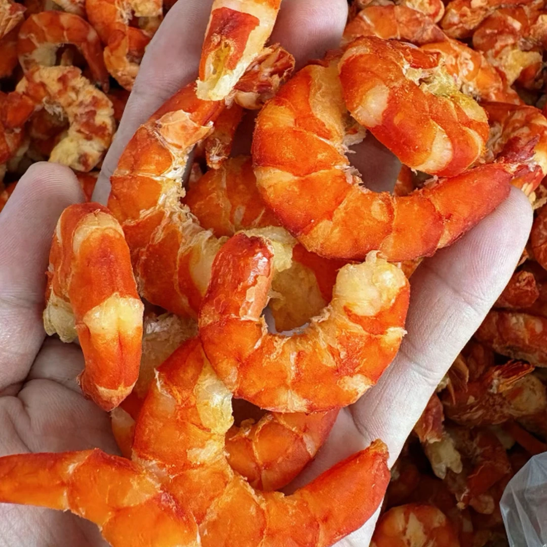 即食纯野九节虾仁广东湛江海鲜干货活虾现烤大海米配茶酒零食干货