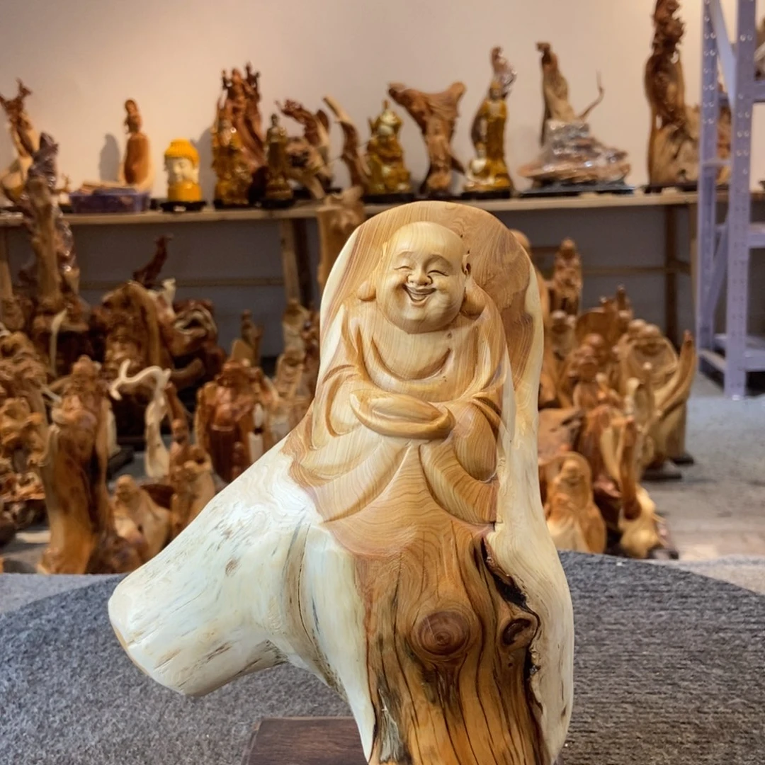 柏木（崖柏）太行崖柏根雕摆件