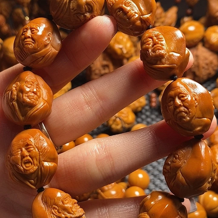 吊坠橄榄核三疯罗汉