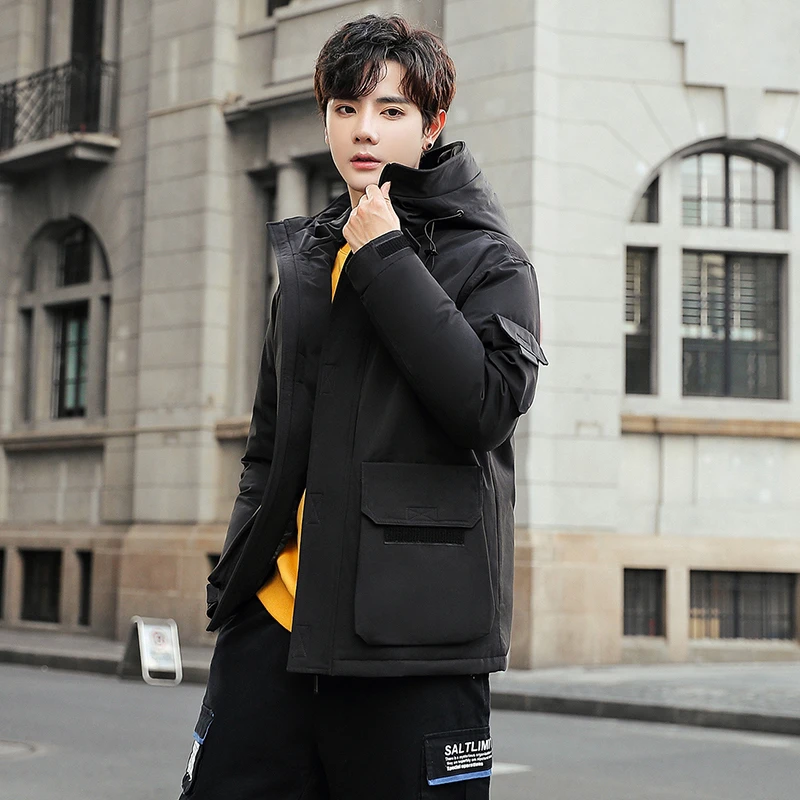 【OYG】G短款工装羽羽外套