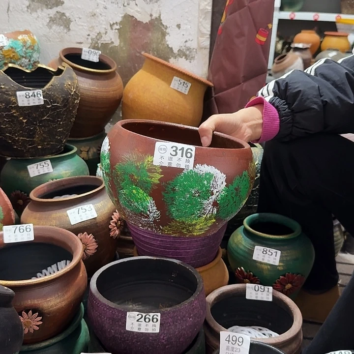 彩绘316高度14口径20