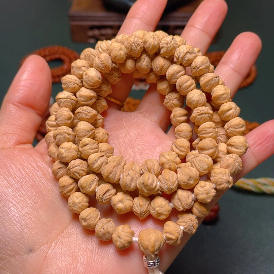 吊坠柏香籽/百香籽巨无霸吞天兽长串