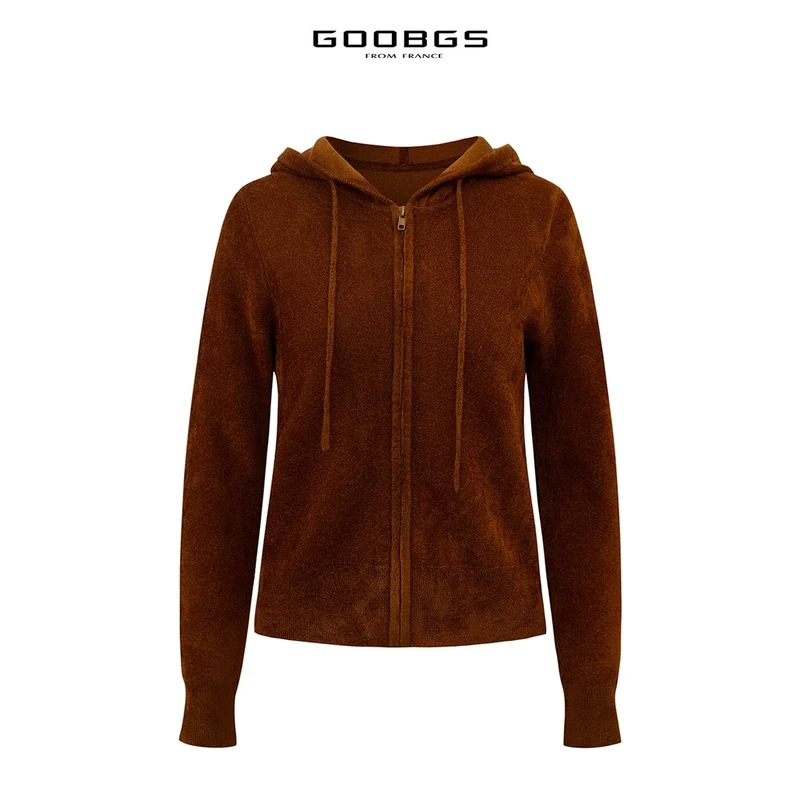 谷邦GOOBGS 运动风连帽长袖开衫 G2474183