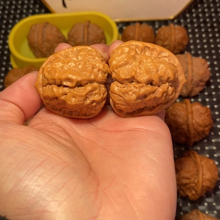 把件文玩核桃开背三角高桩肌肉蛙