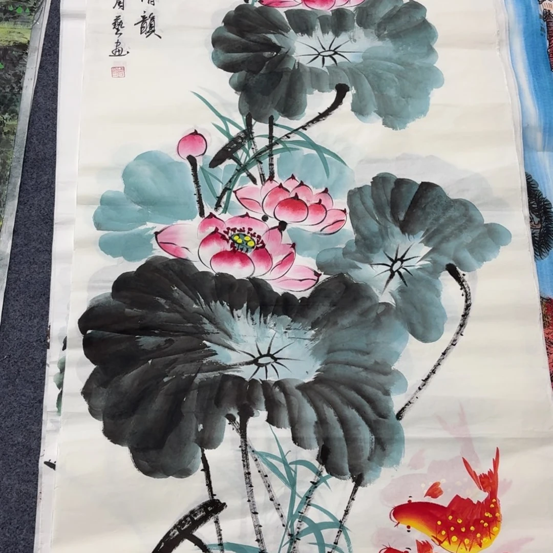 阿***宝国画140×70画画画画
