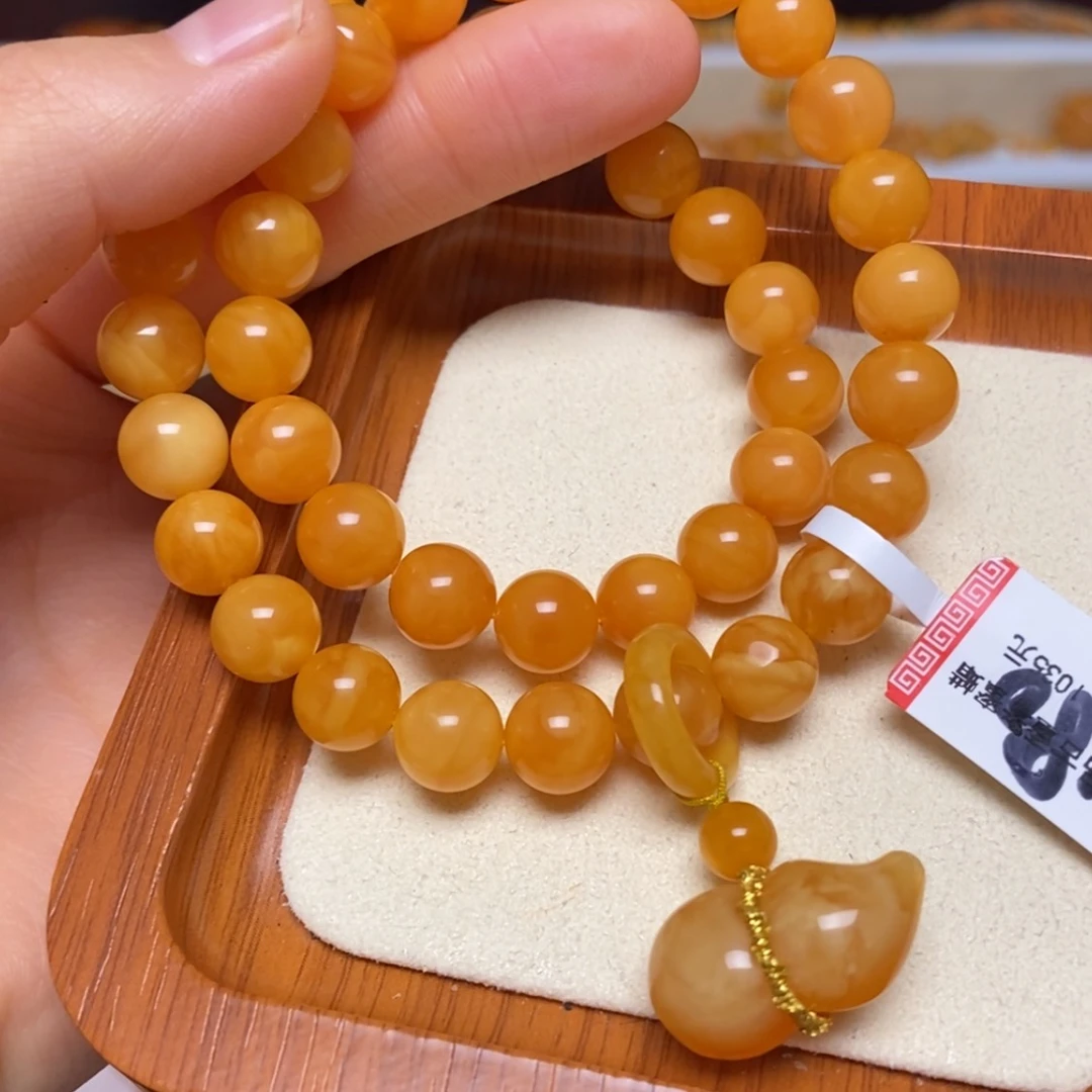 【闪购商品】未镶嵌蜜蜡手链手串