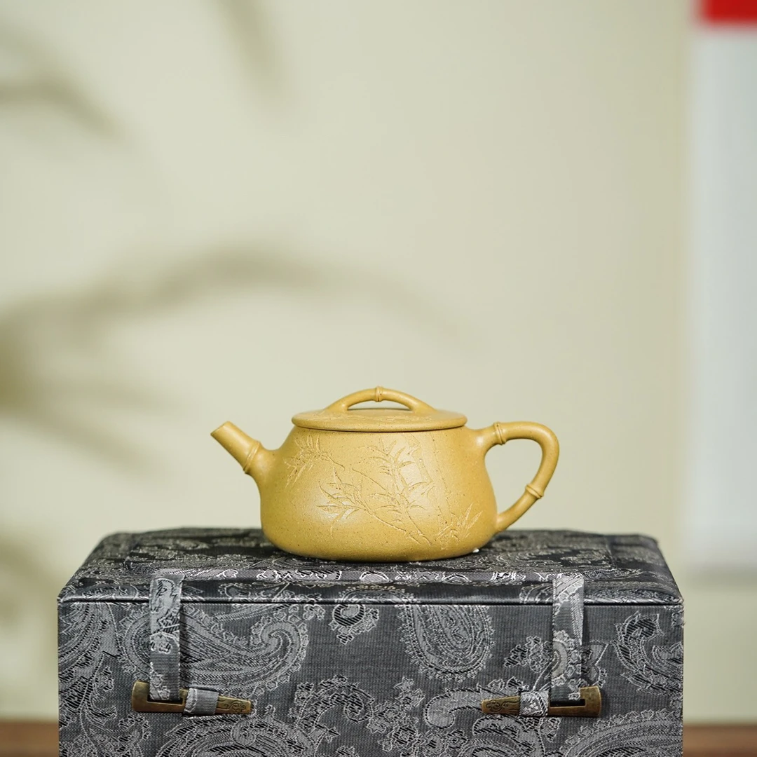 竹瓢·性价比170cc·原矿黄金段泥