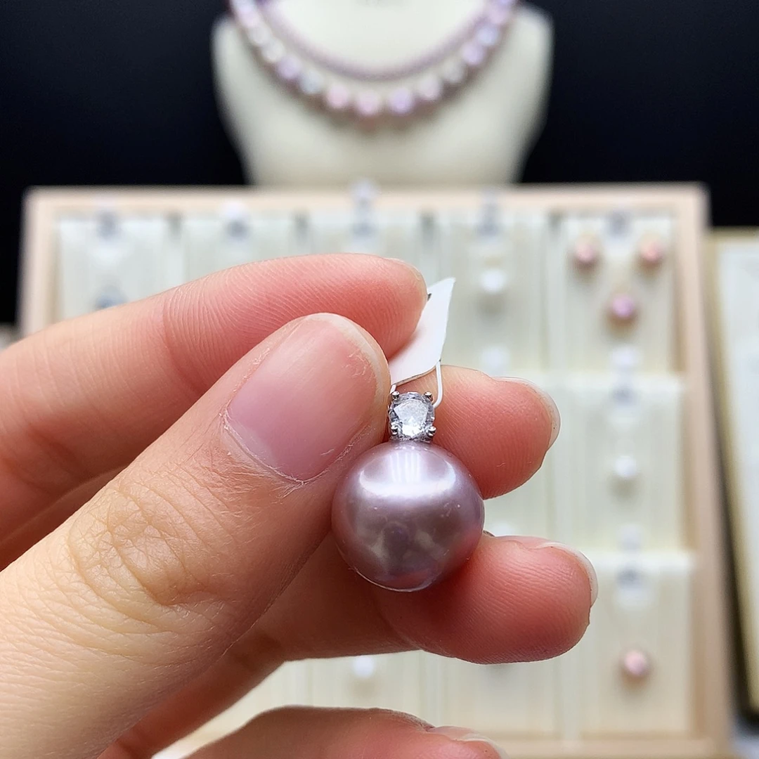 颈饰淡水珍珠合金