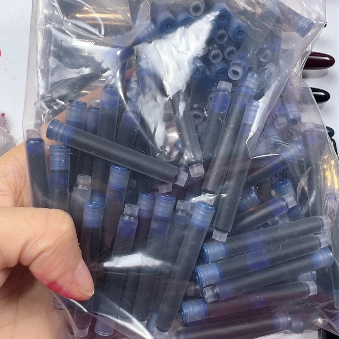 便携式2.6口径蓝黑色墨囊100个