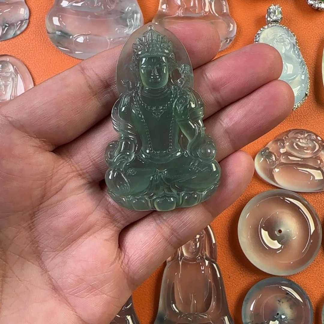 定制翡翠未镶嵌天然