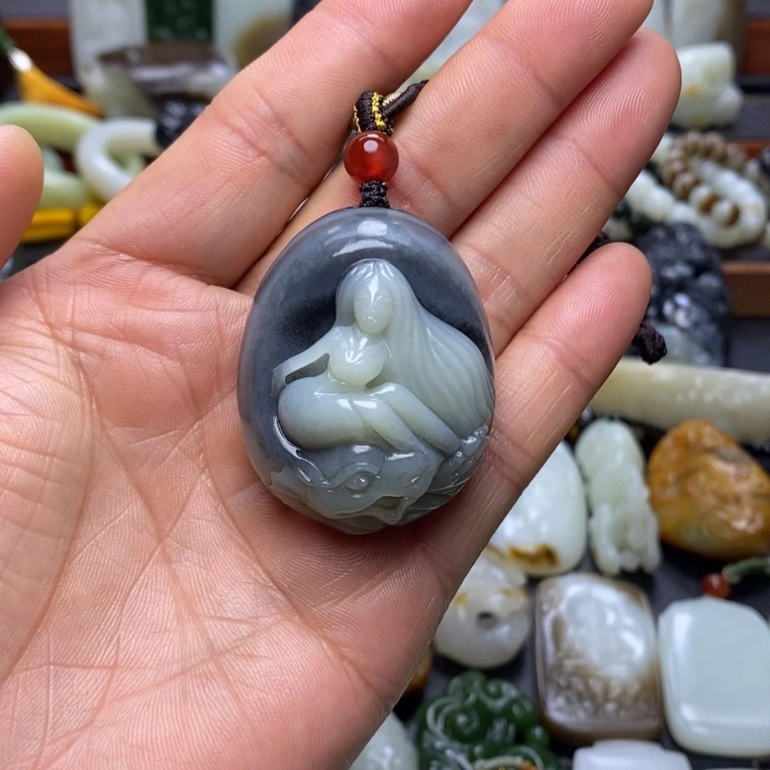 颈饰未镶嵌和田玉徐*