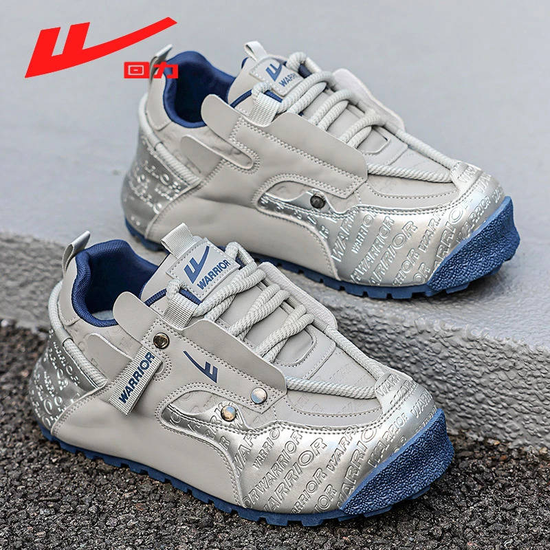 Warrior/回力男鞋休闲运动鞋夏季爆款百搭轻便软底飞织透气跑步鞋
