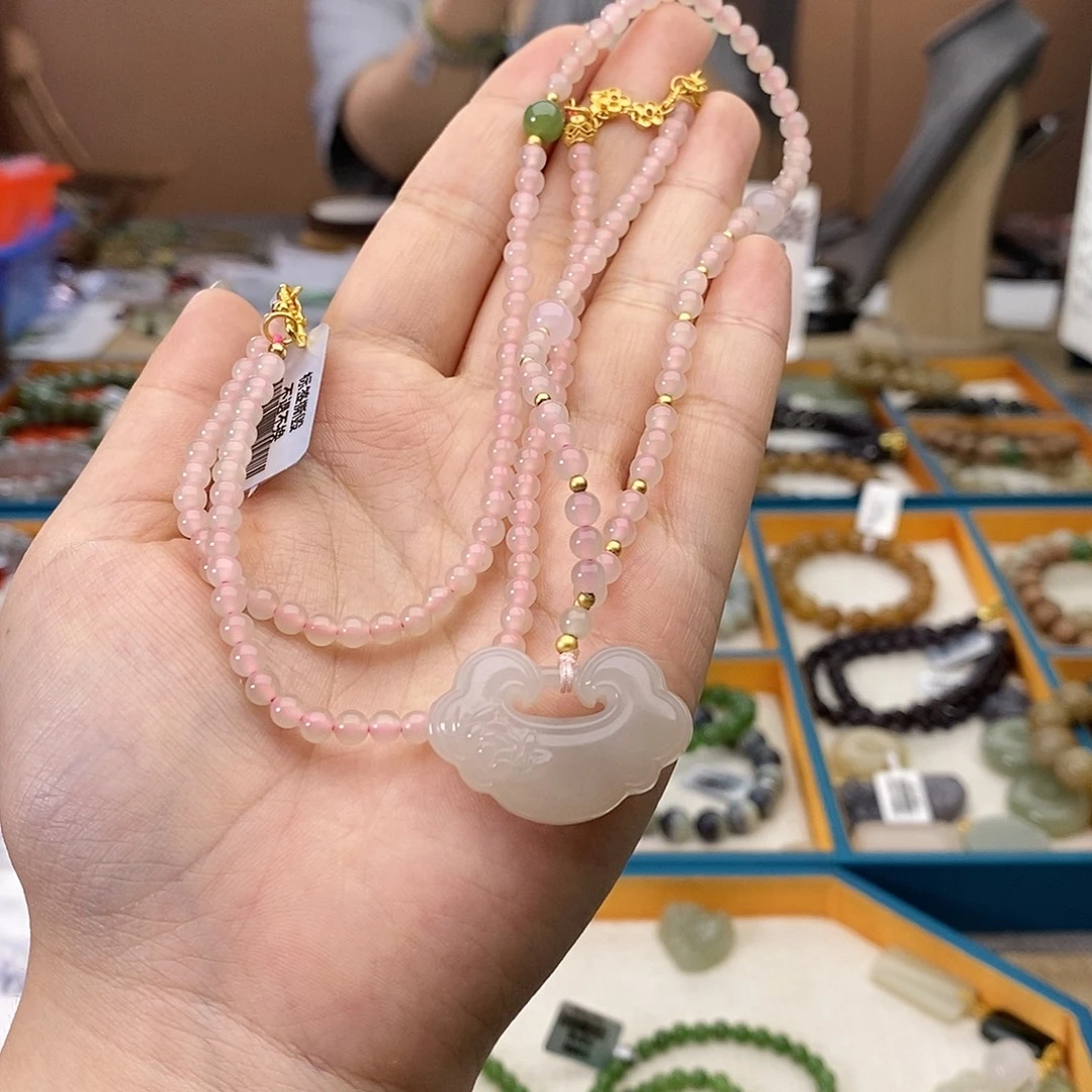 颈饰未镶嵌和田玉w28