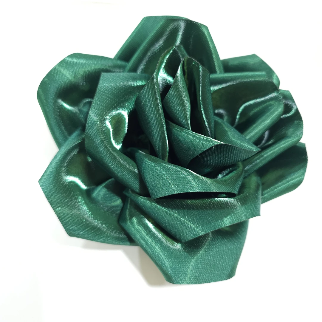 非金属布艺胸针 MONICA 百搭优雅夹扣花朵