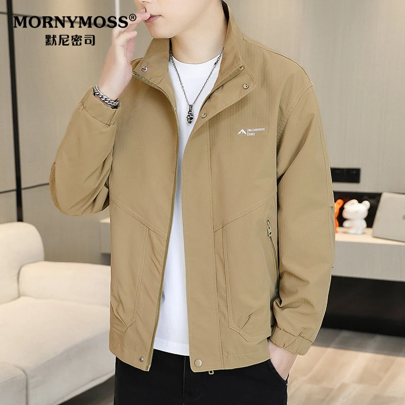 加绒加厚夹克男士2025秋冬新款爆款时尚百搭外套宽松简约翻领茄克